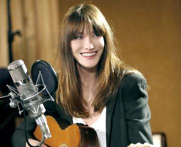 Illustration de « Quelqu'un ma dit » par Carla Bruni