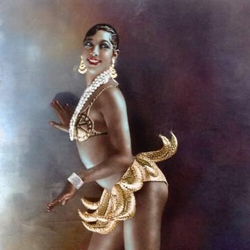 Illustration de « J'ai deux amours » par Joséphine Baker