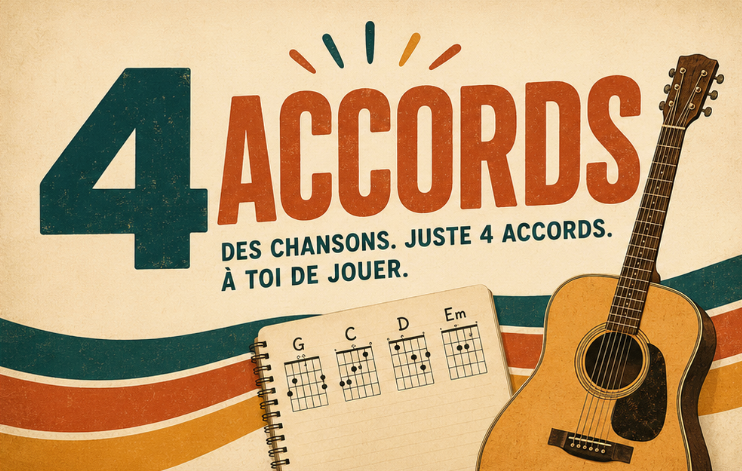 Couverture de la collection 4 accords