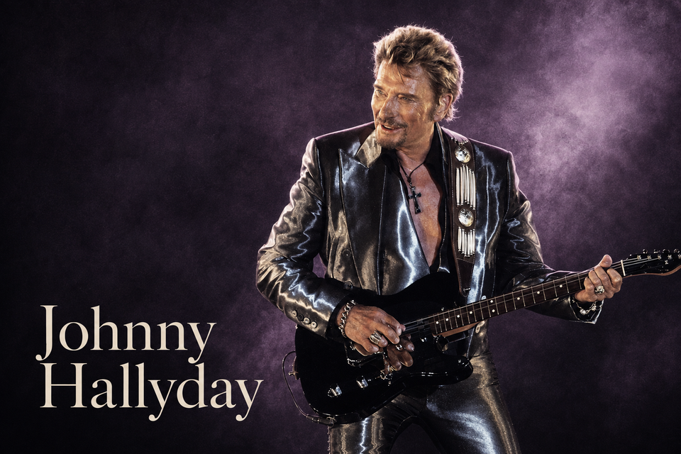 Portrait de Johnny Hallyday