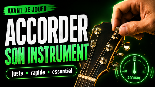 Accorder son instrument avant de jouer