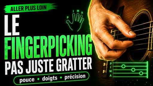 Le fingerpicking : dépasser le simple grattage