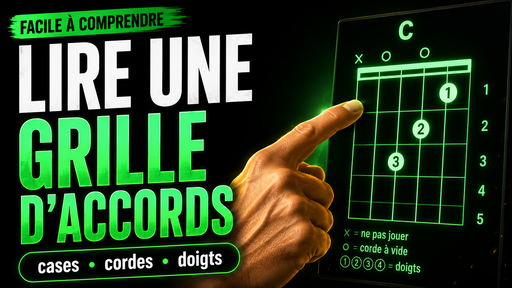 Lire une grille d'accords
